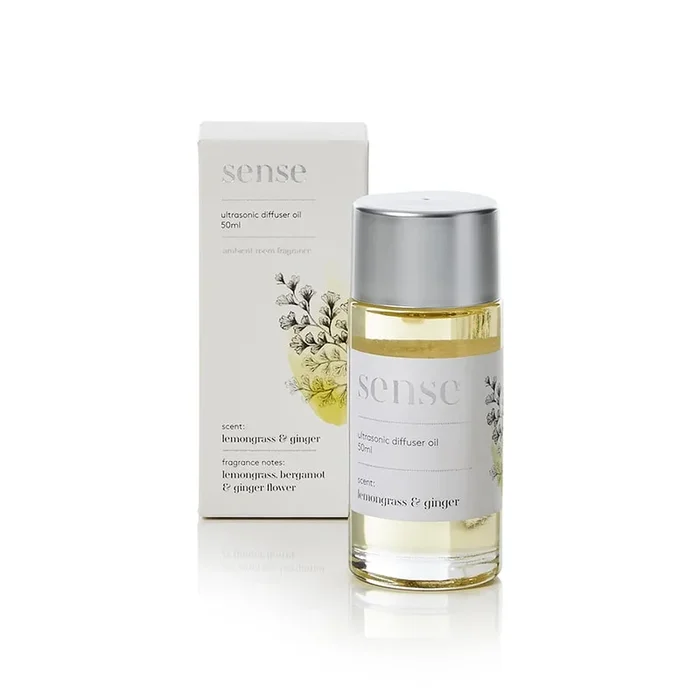 Sense Ultrasonic Lemongrass & Ginger Diffuser Oil