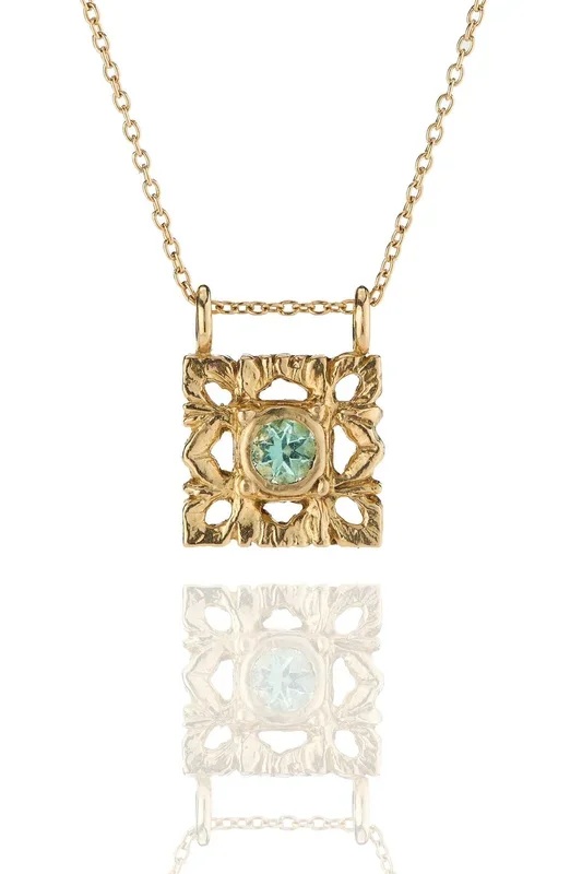 Sequence Emerald Necklace