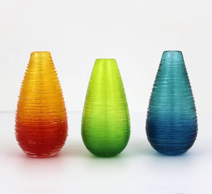 Shimmer Vases in Brights – Yellow Hive Shimmer Vase