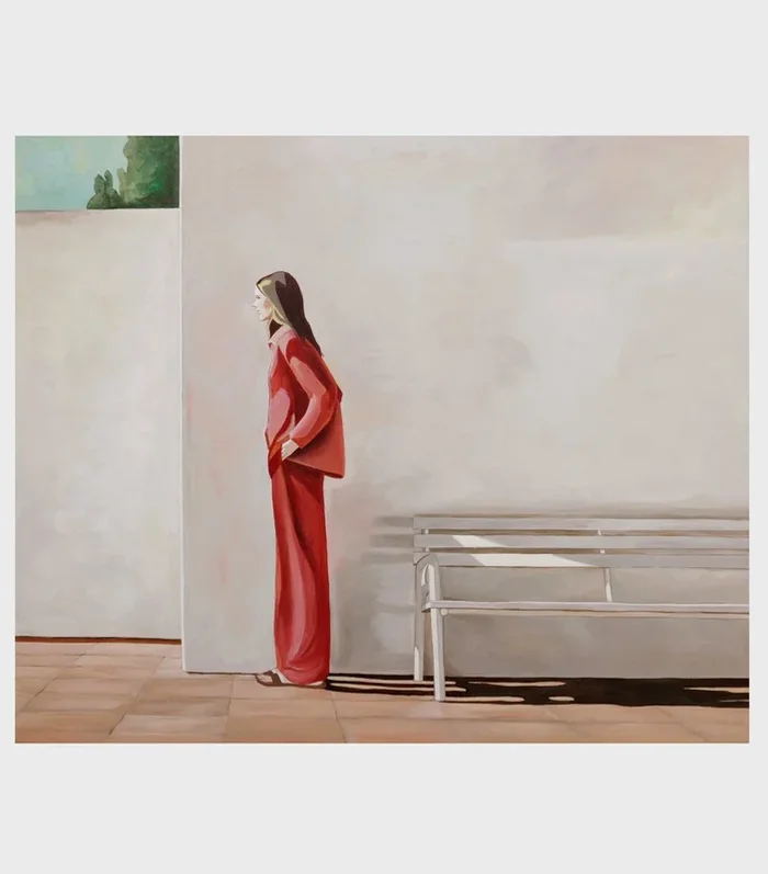 Silence full of possibility. (2025) Acrylic painting by Young Park