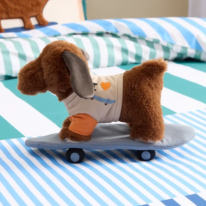 Skating Dog Keepsake Toy