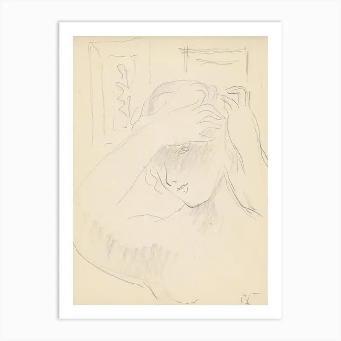 Sketchbook 1 39, Mikuláš Galanda Art Print by Fy! Classic Art Prints and Posters