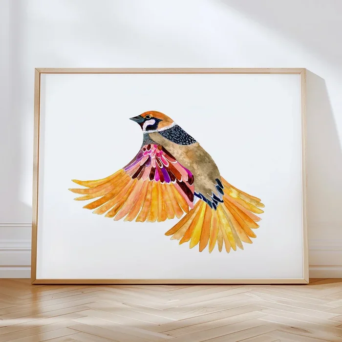 Sparrow in Flight