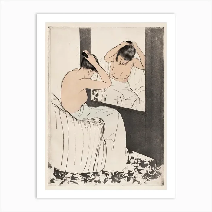 The Coiffure (1890–1891), Mary Cassatt Art Print by Fy! Classic Art Prints and Posters