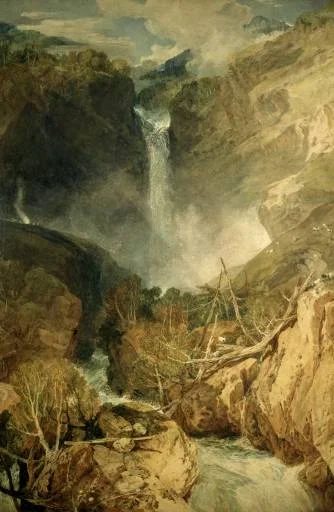The Great Fall of the Reichenbach, in the Valley of Hasle, Switzerland