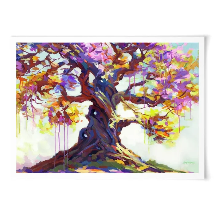 Tree Of Melting Love Art Print