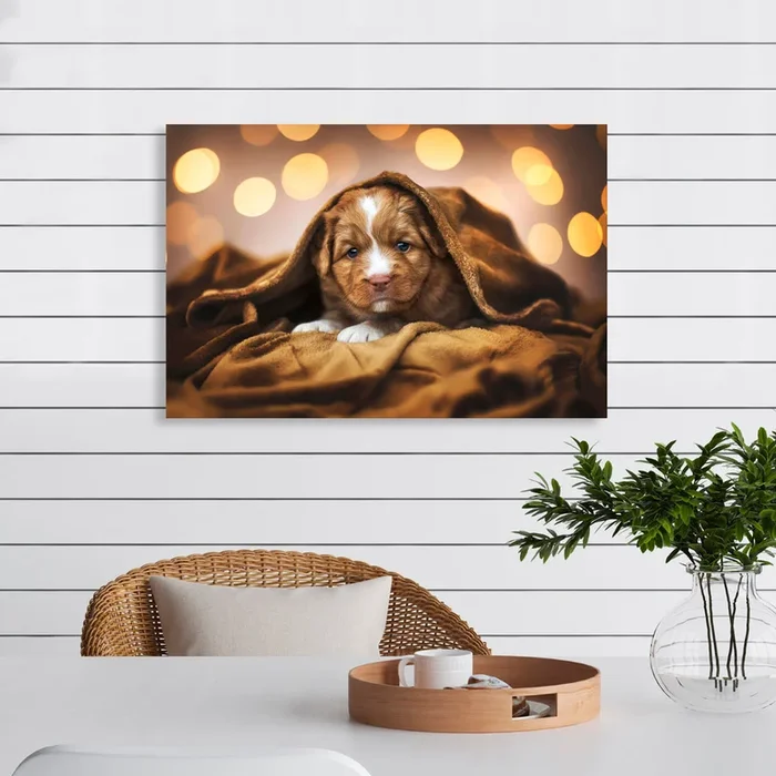 Tucked In Canvas Wall Art