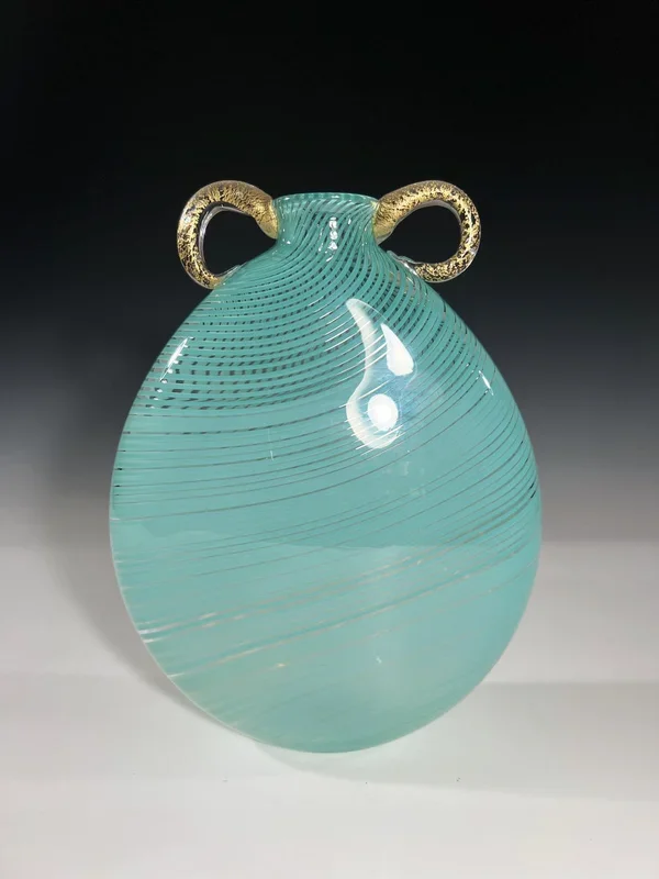 Turquoise Vertigo Vase – Turquoise