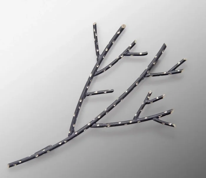 Twig Brooch – Silver Brooch