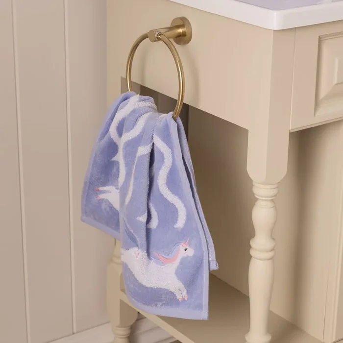 Unicorn Dreams Lavender Hand Towel