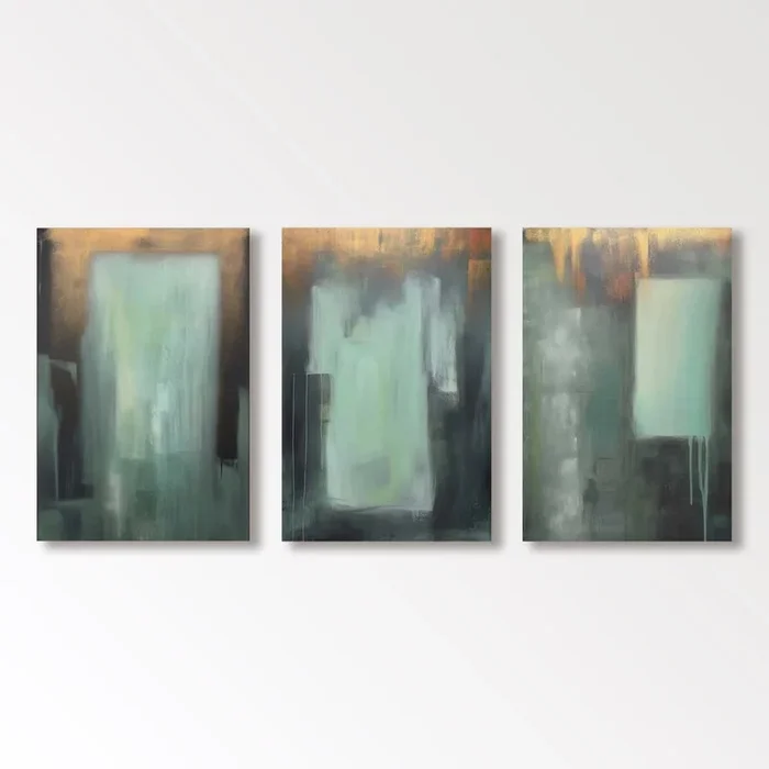 Wabi Sabi Painting “Memoria Borrosa”