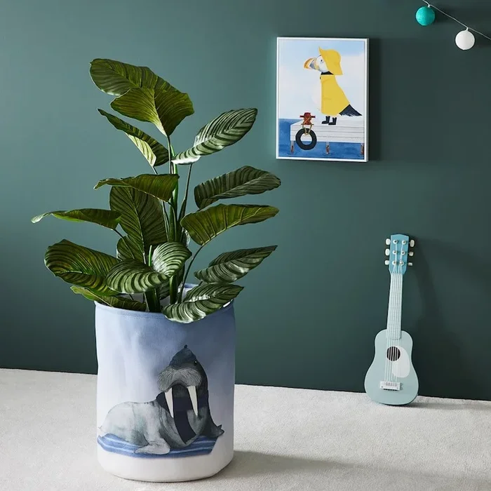 Wal The Walrus Designer Printed Basket
