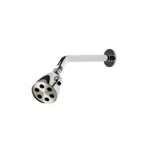 Waterworks Flyte Shower Arm and Flange in Nickel