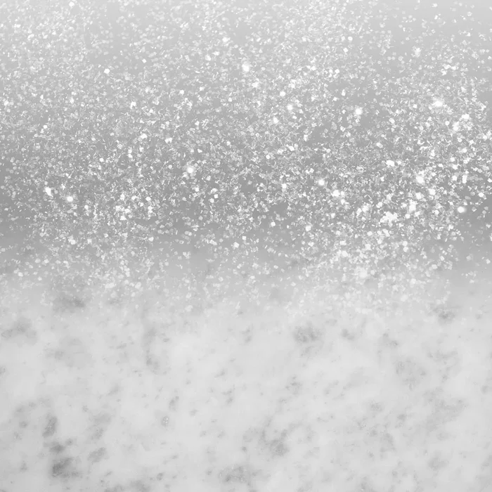 White Marble Silver Ombre Glitter Glam #1 #shiny #gem #decor